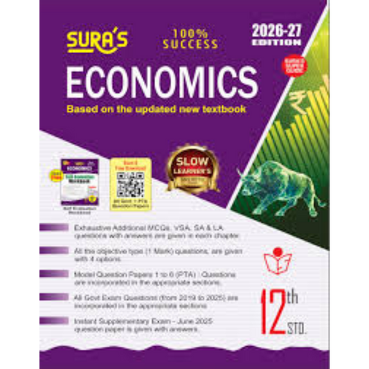 SURA`S 12th  ECONOMICS  Guide 2026-27